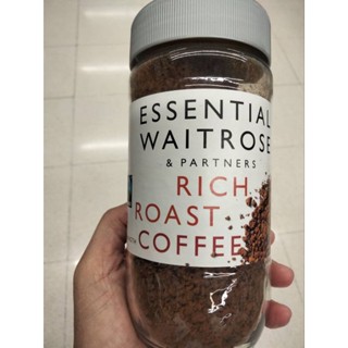 Waitrose Rich Roast Coffee Instant Graunles 100g กาแฟสำเร็จรูป100กรัม เวทโทรส ราคาพิเศษ