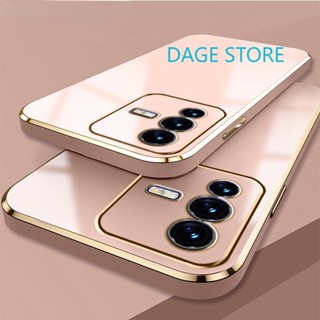 [DAGE] เคสโทรศัพท์ซิลิโคน แบบนิ่ม กันกระแทก สําหรับ Vivo V23 5G V23E 5G Y53S V15 Pro Y51A