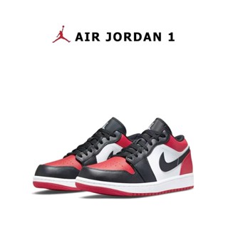 AIR JORDAN 1 LOW BRED TOE