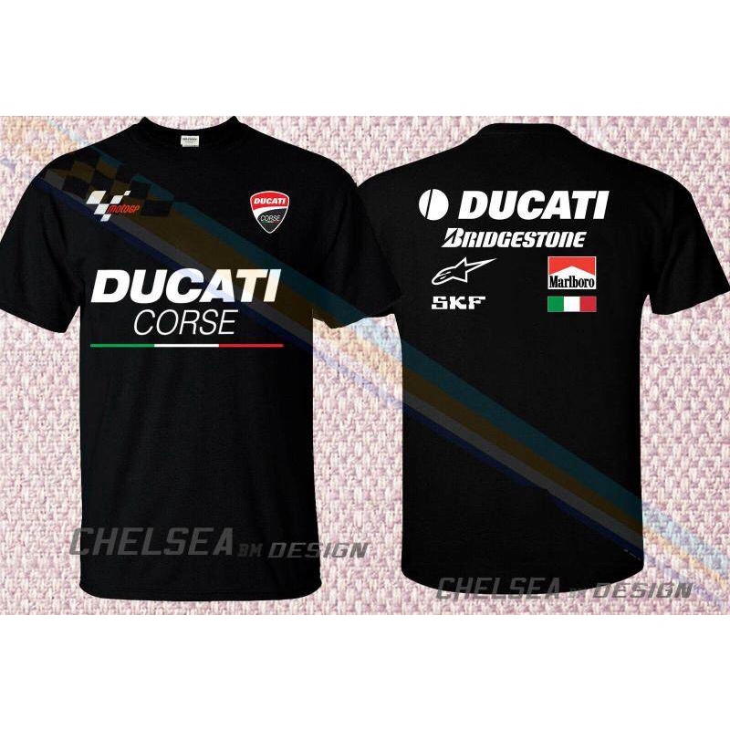 Ducati Corse Performance Superbike Wbsk รถจักรยานยนต์ Moto Gp เสื้อยืดผู้ชาย 27Dk6 Plus ขนาดคลาสสิก 