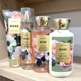 ของแท้Shopไทย/พร้อมส่ง Bath and Body Worksกลิ่น Rose โลชั่นผสมน้ำหอม เจลอาบน้ำผสมน้ำหอม