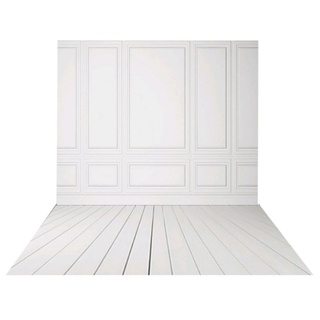 3x5ft Vinyl Photography backdrops White Brick Wall wood floor wedding background for photo studio