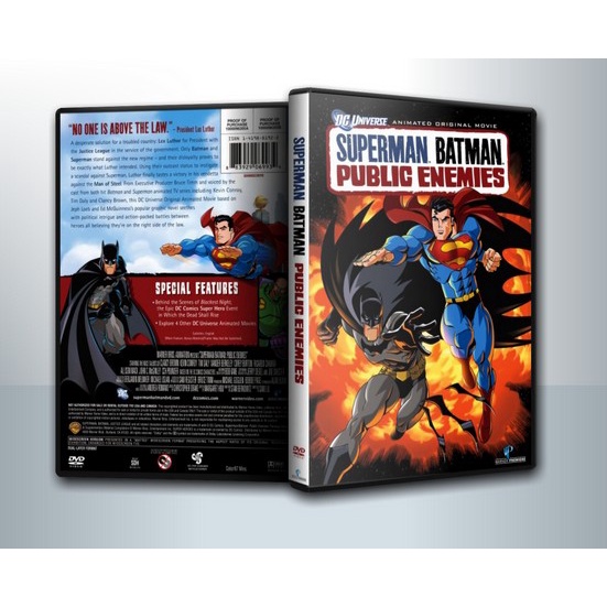 [ DVD CarToon ] Superman Batman: Public Enemies ซูเปอร์แมน กับ แบทแมน ศึกสองวีรบุรุษรวมพลัง ( 1 DVD 