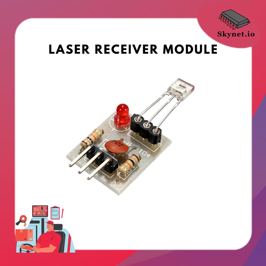 Laser Receiver Module non-modulator Tube Laser Sensor Module