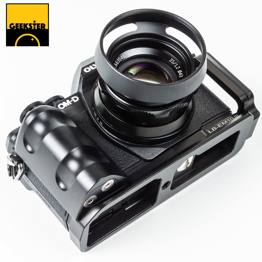 เคสกล้อง Grip กริป OLYMPUS EM10 III L-Plate ( LB-EM10 mk3 / OMD E-M10 3 / lplate )