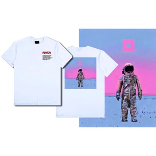 เสื้อยืดใหม่ NASA×The Coca-Cola Company เปิดตัวเสื้อยืดสำหรับบุรุษและสตรีนักบินอวกาศชาวอเมริกัน ผ้าฝ้าย 100% T-8875