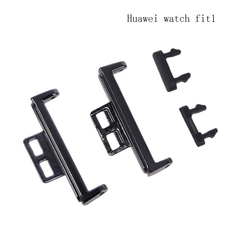 ชิ้นส่วนเชื่อมต่อสแตนเลสสําหรับนาฬิกา Huawei fit ใหม่ SE 2 3 fit2 fit3 อุปกรณ์เสริมทดแทน 20 มม.สายคล้องคอ