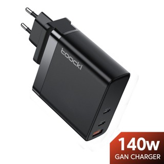 SAMSUNG Toocki 140W GaN Travel Phone Charger PD3.1 + QC 4.0 Super Power ชาร์จเร็วสําหรับแล็ปท็อปซัมซุง