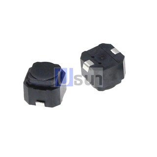 สวิทช์ ปุ่มกด SMD TACT Switch กดติด-ปล่อยดับ SMD 2 ขา พับ 6x6x5mm ปุ่มซิลิโคน #TP-1303 (1 ตัว)