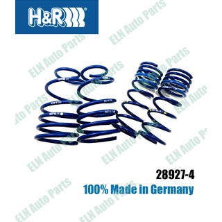 H&amp;R สปริงโหลด (lowering spring) ฟอร์ด FORD Focus III type DYB ปี 2011 from 1031kg. Front axle weight เตี้ยลง 35 มิล