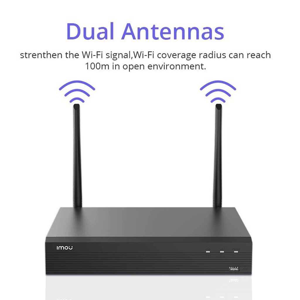 🛵มีส่งด่วน💨 IMOU NVR1108HS-W-S2 8 CHANNEL ติดตั้งเองได้ ประกัน 2 ปี