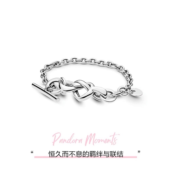 （พร้อมส่งทีไทย) Pandora สายคล้องข้อมือรุ่น 925 เงินสาวน้อยจากทั่วโลกออกแบบให้เป็นของขวัญคู่รักP29