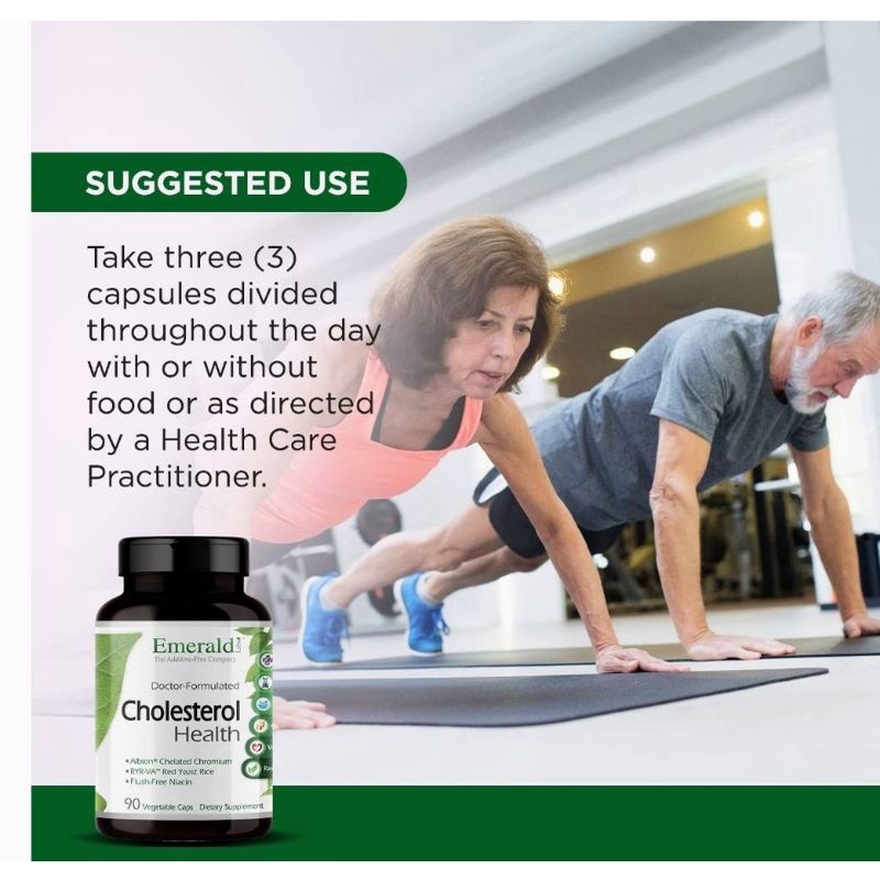 Doctor formulated cholesterol health 90 capsules health aholic thaipick