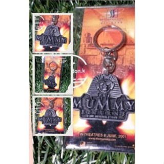 พวงกุญแจที่ระลึกจากภาพยนต์เรื่อง  "THE MUMMY RETURNS" จากโรงหนัง SF CINEMA CITY สินค้าใหม่ บรรจุในแพ็คเก็ตสวยงาม