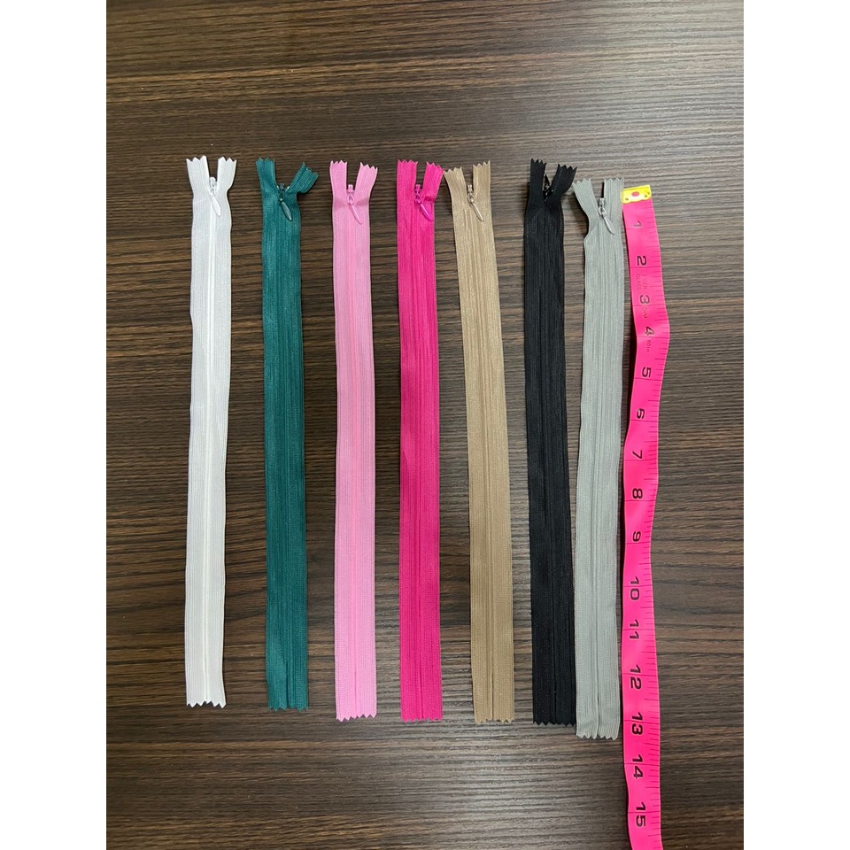 INVISIBLE NYLON ZIP ZIP SOROK ZIP SEMBUNYI