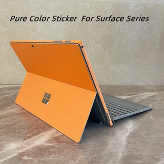 สติกเกอร์ไวนิล ผิวด้าน สีพื้น สําหรับแท็บเล็ต Micro Surface Pro8 Pro 7 Go3 Pro 7