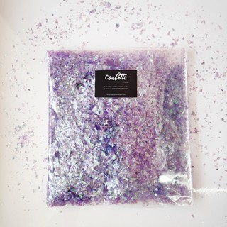 กระดาษโปรย Candy Paper Random Confetti - Purple (100 g)