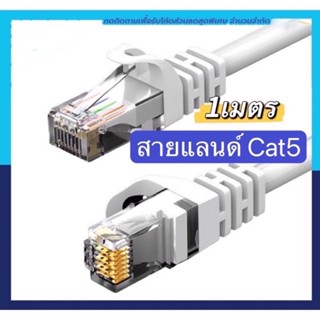 สายแลนด์1เมตร Lan Cable 1M Cat5สายอินเตอร์เน็ต