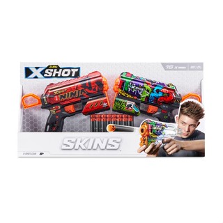 Toys R Us X-Shot สกิน ฟลูก แพ็ค2 (931354)