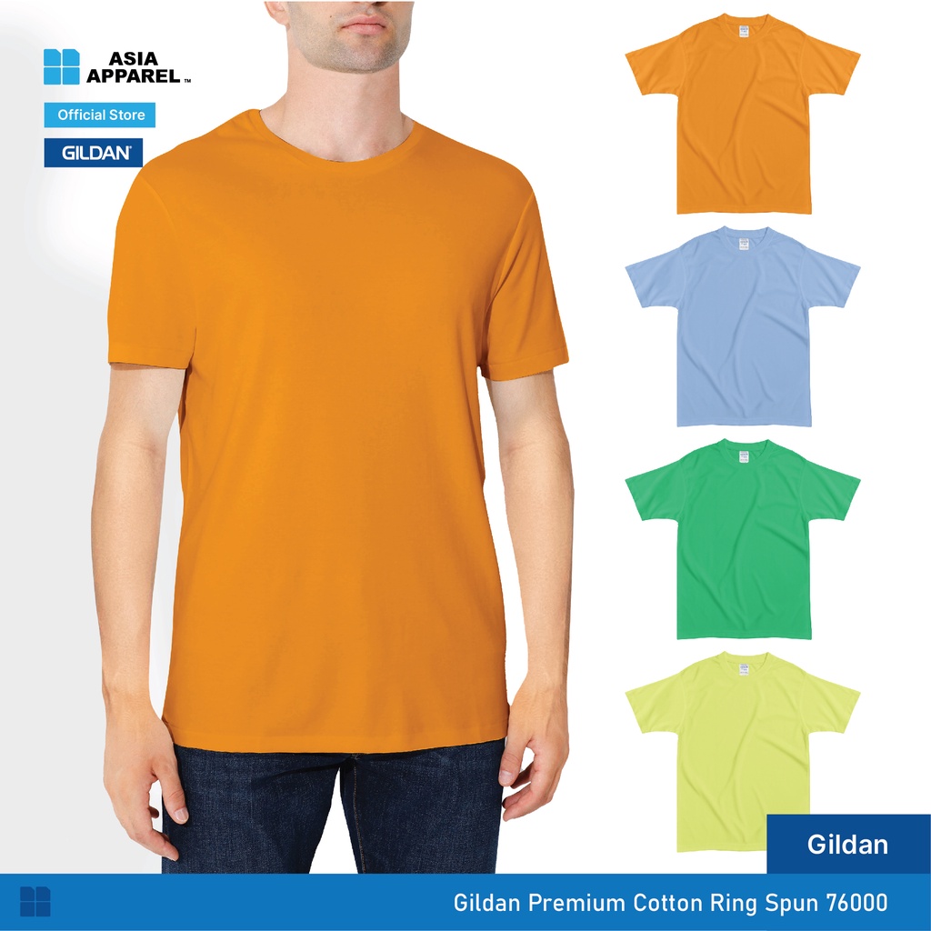 Gildan Premium Cotton Adult Ring Spun T-Shirt-76000 GROUP D