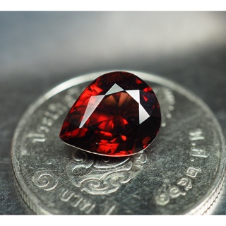 พลอยแท้โรโดไรท์ (Rhodolite Garnet) 2.80 กะรัต (4360)