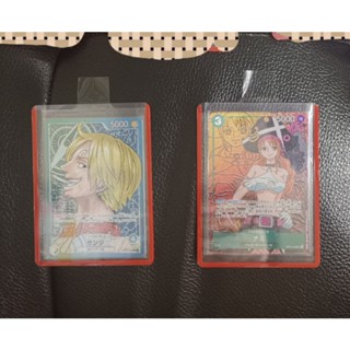 ขาย การ์ด One Piece TCG Bandai booster SR PA Leader SEC OP-02 Sanji ซันจิ Nami นามิ วันพีช วันพีซ มอก ของแท้ พร้อมส่ง