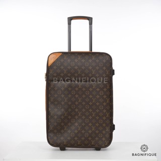 LOUIS VUITTON LUGGAGE MEDIUM EBENE MONOGRAM CANVAS GHW