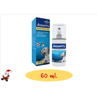 ADAPTIL calm Spray สเปรย์คลายเครียดสำหรับสุนัข ลดความกลัว ก้าวร้าวช่วยผ่อนคลายสบายใจ สเปรย์ฝึกสุนัข 60ml