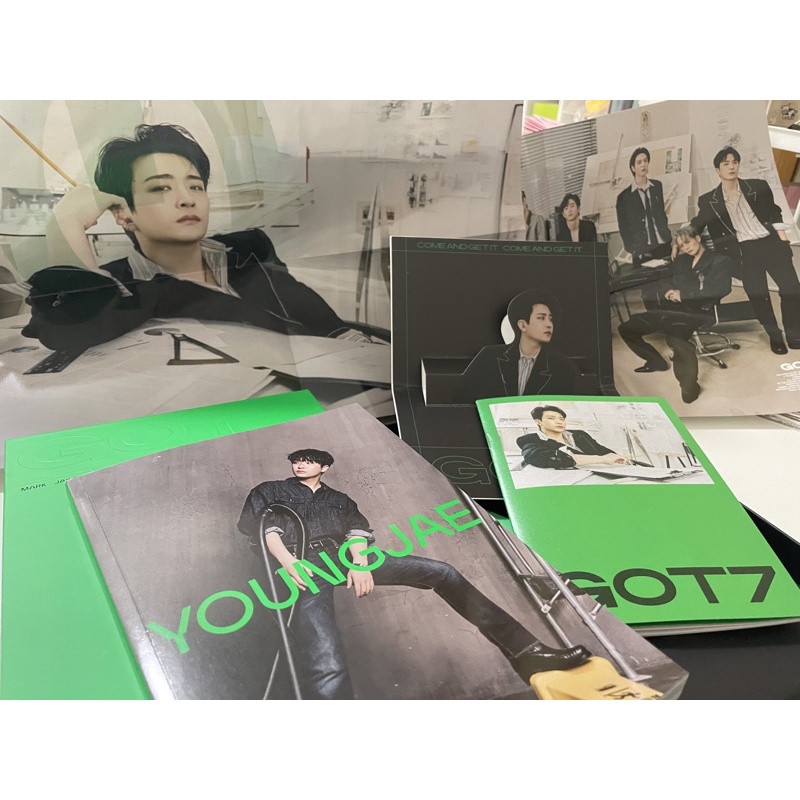 พร้อมส่ง 🔥🔥🔥อัลบั้มเปล่า GOT7 EP ปกยองแจ