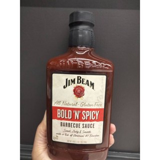 Jim Beam Bold n Spicy Barbecue Sauce ซอสบาร์บีคิวรสเผ็ด 510 กรัม ราคาพิเศษ