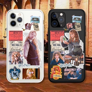 Harry Potter เคสไอโฟน iPhone 7 8 plus 11 pro max เคส 14 plus case 12 13 14 promax X Xr Xs Max couple cover โปร่งใส