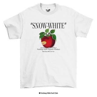 เสื้อยืดลาย Snow White ( แอปเปิ้ล ) Classic Cotton Unisex by 【Nothing Hills】