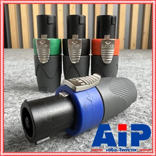 มี4สีให้เลือก LIDGE YM122A SPEAKON ปลั๊กลำโพง หัวspeakon YM122 YM 122 YM-122 สเปคคอน สเปคค่อนลำโพง สเปคค่อน speakon Y...