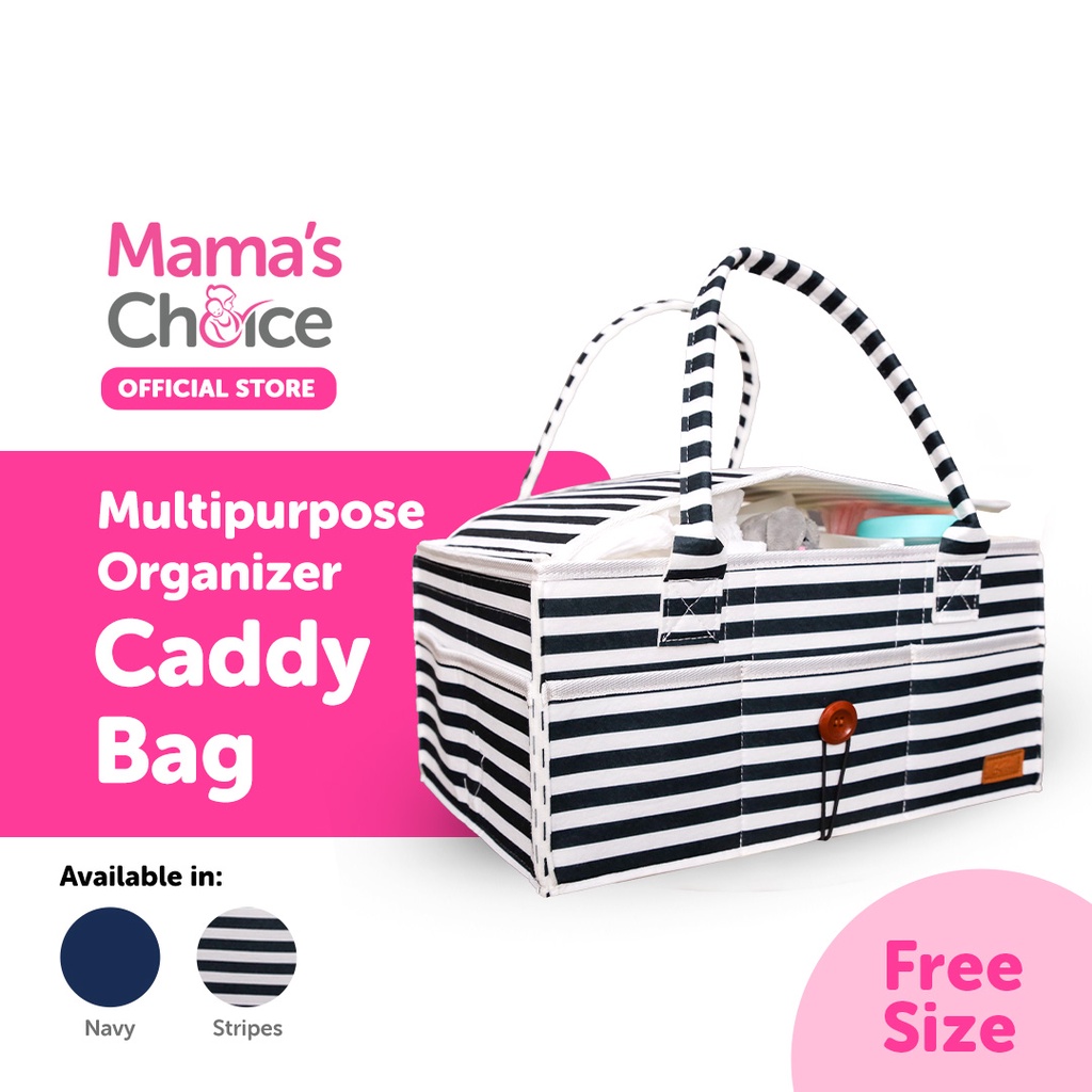 Mama's Choice กระเป๋าเอนกประสงค์ กระเป๋าจัดระเบียบ จัดเก็บของใช้เด็กอ่อน พับได้ พกพาสะดวก - Multipurpose Organizer Caddy Bag