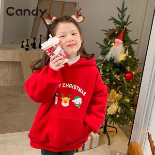 Candy Kids Candy เสื้อกันหนาวเด็ก เสื้อผ้าเด็ก ชุดเด็ก สไตล์เกาหลี นุ่ม และสบาย Stylish สวย คุณภาพสูง ins CK220075 36Z230909