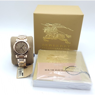 นาฬิกา BURBERRY WOMENS BU9135 THE CITY 34 MM QUARTZ พร้อมกล่อง (ใหม่)