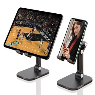 ที่วางแท็บเล็ตขาตั้งโทรศัพท์มือถือ F18 Folding Holder รุ่นใหม่ พับเก็บได้ ยืด-หดได้ ใช้กับมือถือทุกรุ่น