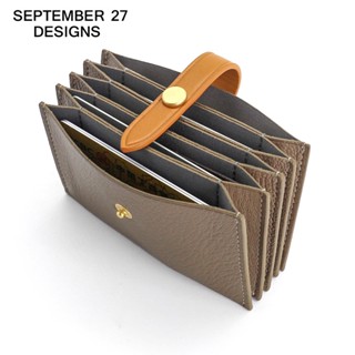 New Fashion Credit Card Wallets Women First Layer Leather Luxury Accordion ID Bus Card Case Casual Ladies Money Bag Mini