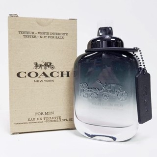 ส่งฟรี COACH FOR MEN EDT 100ml กล่องเทส  น้ำหอมตามสไตล์หนุ่มอเมริกัน แบบ เจมส์ ฟรังโก หวานแต่นุ่มลึก มาพร้อมกับขวด