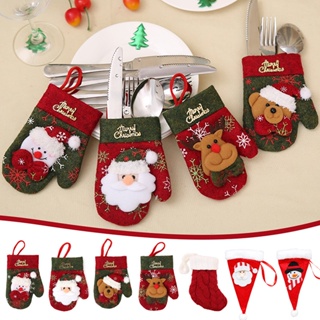 [Christmas Products] อุุปกรณ์ตกแต่งห้อยประดับต้นคริสต์มาส ซานต้า สโนว์แมน