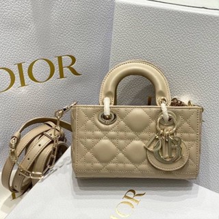 🔥ผ่อนได้🔥Dior Lady D-Joy Mini Bag Size 16 cm งาน Original อุปกรณ์ : Full Box Set