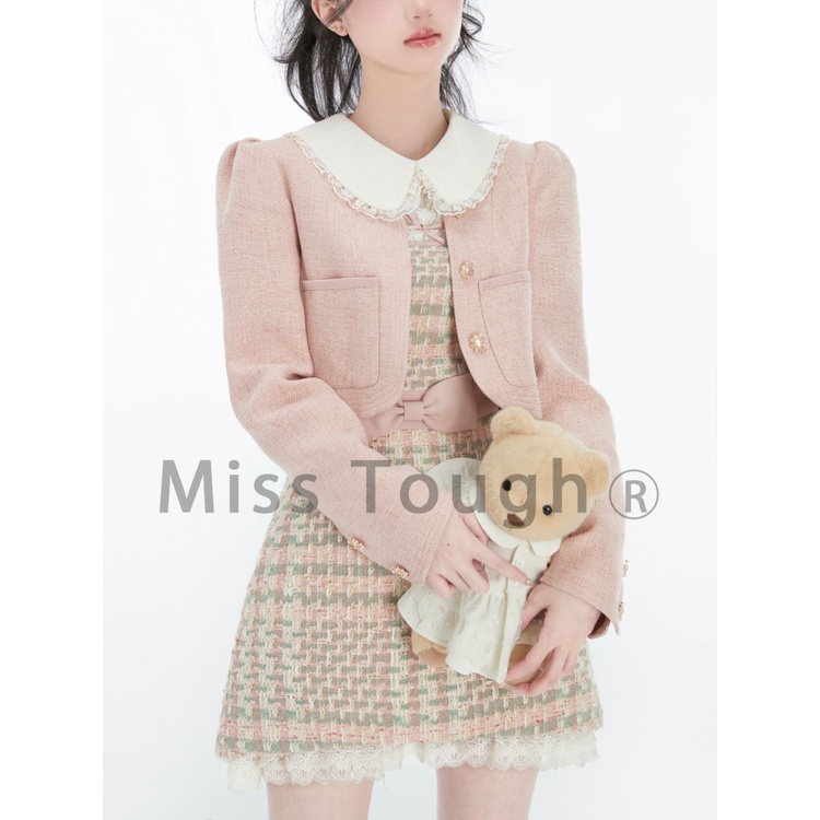 Autumn Vintage Sweet 3 Piece Set Women Lace France Elegant Party Strap Dress Suit Pink Designer Korean Style Chic Clothi