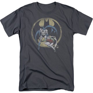 Batman And Robin The Dynamic Duo DC Comics T-Shirt เสื้อยืดสวยๆ เสื้อผู้ชายเท่