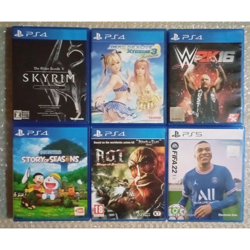 SKYRIM SPECIAL DEAD OR ALIVE XTREME 3 FORTUNE WWE 2K16 DORAEMON STORY OF SEASONS AOT WINGS OF FREEDO