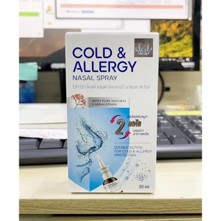 VITARA COLD & ALLERGY NASAL SPRAY 20ml. สเปรย์พ่นจมูก บรรเทาอาการหวัด #10245