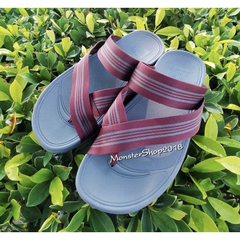 ขายเท!! Fitflop รุ่น SlingWeave : ม่วงลายเส้น (แท้ล้าน%)