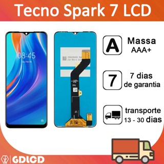 หน้าจอ Tecno Spark 7 KF6 KF6j KF6i KF6k Tecno Spark7 PR651h PR651 หน้าจอแสดงผล LCD พร้อมแผงดิจิไทเซอร์สัมผัส สําหรับ