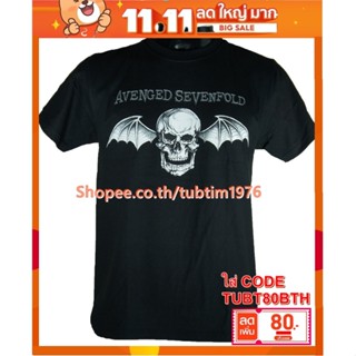 เสื้อวง Avenged Sevenfold เสื้อวินเทจ ลายอมตะ เสื้อวินเทจ อะเว็นจด์เซเวนโฟลด์ A7X A7X1708