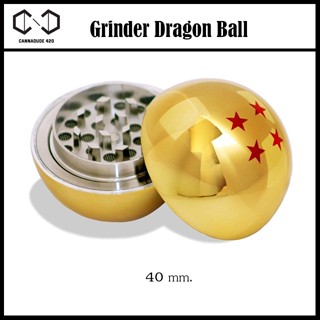 Grinder ที่บดสมุนไพร เครื่องบดสมุนไพร Dragon ball Grinder ที่บด ดร้าก้อนบอล เป็นกระจกมองใบหน้าได้ ที่บดปั่นๆ