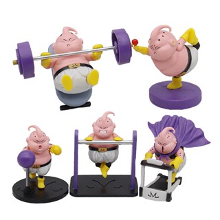 โมเดลตุ๊กตาฟิกเกอร์ Dragon Ball GK Muscle Demon Buu แบบสร้างสรรค์ สําหรับตกแต่งบ้าน